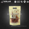 Fini matte auto stand up cheap cookie packaging with clear window